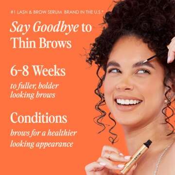 GrandeBROW Brow Enhancing Serum 0.1 Fl Oz for Brows