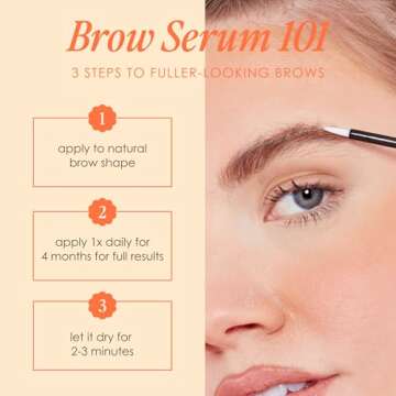 GrandeBROW Brow Enhancing Serum 0.1 Fl Oz for Brows