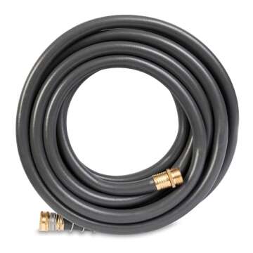 Gilmour Flexogen 5/8 in. Dia. x 25 ft. L Gray Vinyl Garden Hose