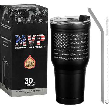 30 oz American Flag Coffee Tumbl