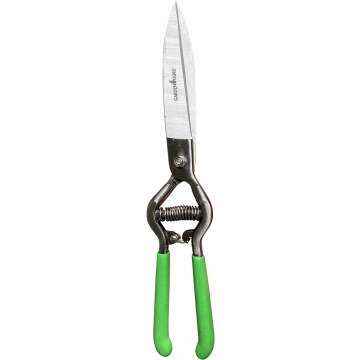 Garden Guru Hand Grass Clipper Scissors – Classic Forged Steel Grass Shears Pruners – Comfort Grip Handles – Perfect for Hand Edging Lawn, Trimming Shrubs & Flowers, Gardening, Landscaping