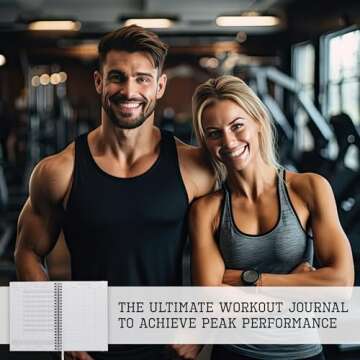 The Ultimate Fitness Journal for Tracking and Crushing Your Gym Goals - Detailed Workout Planner & Log Book For Men and Women - Great Gym Accessories With Calendar, Nutrition & Progress Tracker