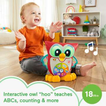 Fisher-Price Linkimals Owl: Learning Toy for Toddlers