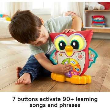 Fisher-Price Linkimals Owl: Learning Toy for Toddlers