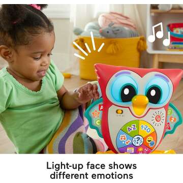 Fisher-Price Linkimals Owl: Learning Toy for Toddlers