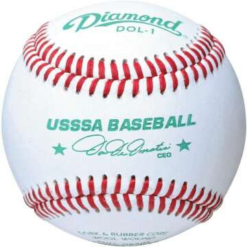 USSSA Leather Baseballs