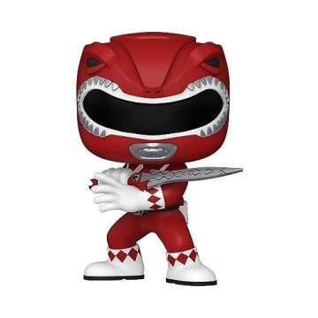 Funko POP! TV: Mighty Morphin Power Rangers 30th Anniversary - Red Ranger - Power Rangers TV - Collectable Vinyl Figure - Gift Idea - Official Merchandise - for Kids & Adults - TV Fans