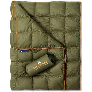 Get Out Gear Down Camping Blanket