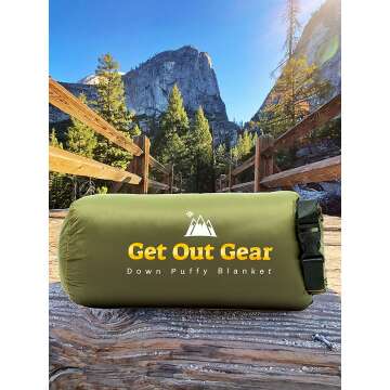 Get Out Gear Down Camping Blanket