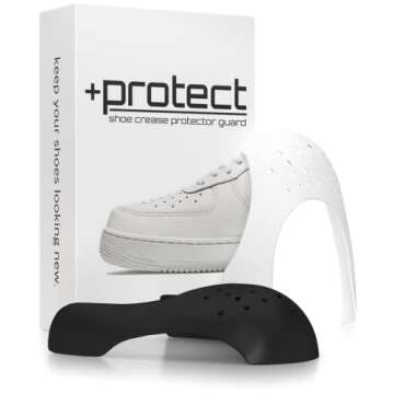 +Protect | Shoe Crease Protector Guards for Sneakers: Air Force 1, Jordans, Dunks & More – 2 Pairs