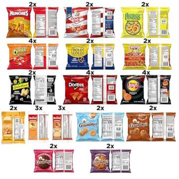 Frito Lay Ultimate Snack Care Package - 40 Variety Snacks!