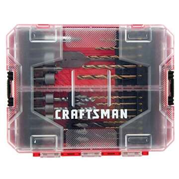 CRAFTSMAN Drill Bit Set, 60 Pieces (CMAF1260)