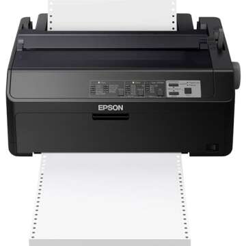 Epson LQ-590II 24-Pin Dot Matrix Printer for High-Volume Printing