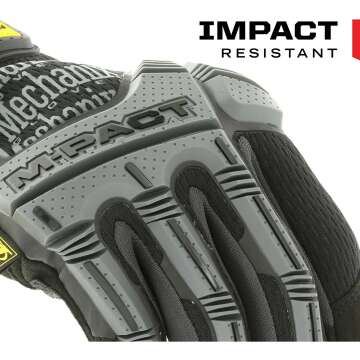 M-Pact Work Gloves with Impact Protection - Large