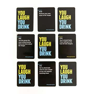 You Laugh You Drink - Fun Drinking Game for Parties