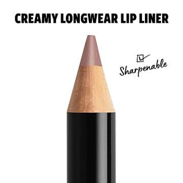 NYX PROFESSIONAL MAKEUP Slim Lip Pencil, Long-Lasting Creamy Lip Liner - Mahogany