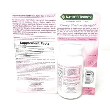 Nature's Bounty Hair Growth Supplement - 1 Daily