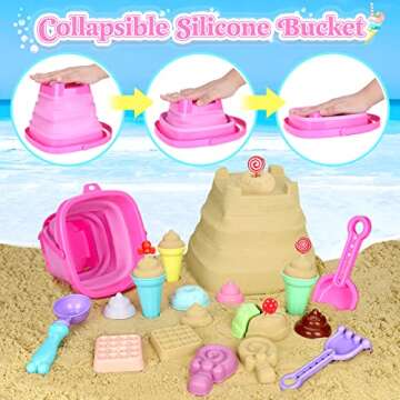 Collapsible Beach Toys Set for Kids - Fun & Portable!