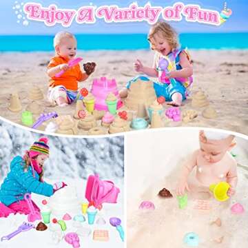 Collapsible Beach Toys Set for Kids - Fun & Portable