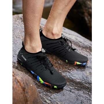 SIMARI Quick-Dry Water Shoes for Beach and Hiking