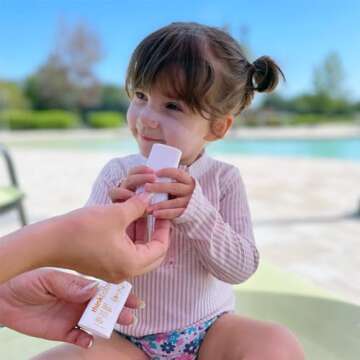 Thinkbaby SPF 30 Sunscreen Stick – Safe, Natural, Water Resistant Sun Cream for Babies, Kids & Adults – Mineral UVA/UVB Sun Protection – Reef Friendly Travel Stick, 0.64oz