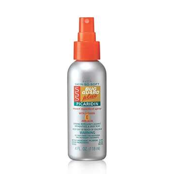 Avon Skin-So-Soft Bug Guard + Picaridin With Vitamin-E & Aloe Spray 4oz