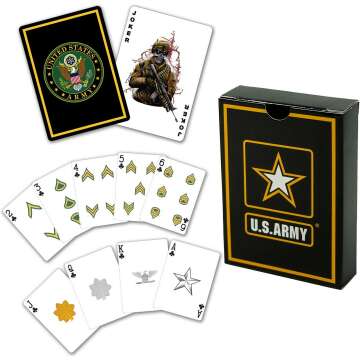 Army Cards & Dice Set