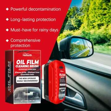 Oil Film Cleaning Brush for Windshield - 2pcs