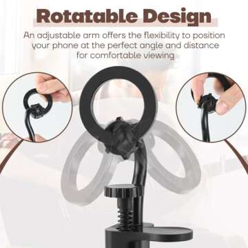 Magnetic Guitar Phone Holder for Easy Digital Access