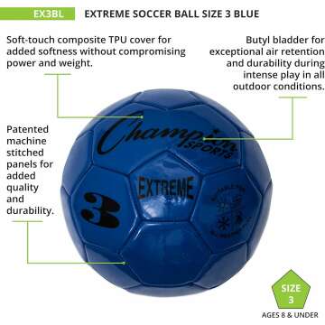 Champion Sports Extreme Series Soccer Ball