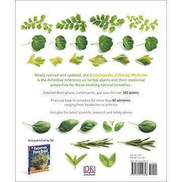 DK Encyclopedia of Herbal Medicine: 550 Herbs Loose Leaves and Remedies for Common Ailments