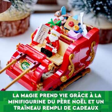 LEGO Santa's Sleigh Indoor Toy for Kids Ages 9+