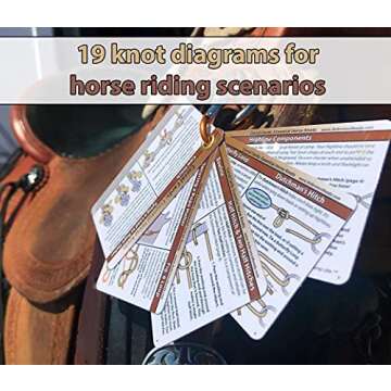 ReferenceReady Horse Knot Cards - Your Handy Guide to Essential Equine Knots