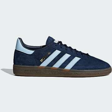 Adidas BD7633 Handball Spezial Handball Sports College Navy/Clear Sky/Gum BD7633 Authentic Product, college navy/clear sky/gum, 25.5 cm