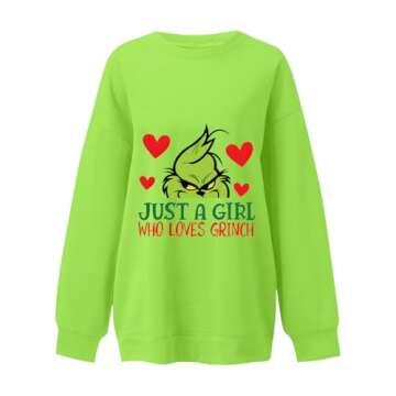 WJDSZBD Christmas Sweaters For Women Funny Ugly Christmas Sweaters For Women Womens Plus Ugly Christmas Sweater Very Ugly Christmas Sweater For Women Ugly Christmas Sweaters For Women