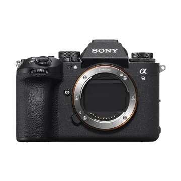 Sony Alpha 9 III Mirrorless Camera with World's First Full-Frame 24.6MP Global Shutter System and 120fps Blackout-Free Continuous Shooting