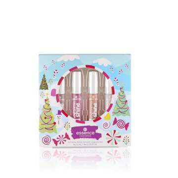 essence | Extreme Shine Volume Lipgloss Gift Set | 4 Shades in 1 Set | Stocking Stuffer for Beauty Lovers | Vegan & Cruelty Free | Free from Gluten, Parabens, Preservatives, Oil