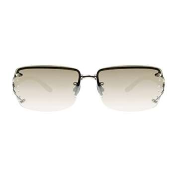 Foster Grant Womens Vera Sunglasses, White, 64mm US