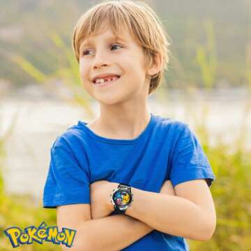 Pokemon Kids Digital Watch - Fun & Durable Design