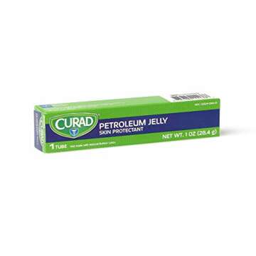 CURAD Petroleum Jelly, Skin Protectant and Moisturizer, 1 oz. Tube