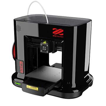 XYZPrinting Da Vinci Mini Wireless 3D Printer fully open source 3D printers printing size 6"x6"x 6" upgradable to print Metallic/Carbon PLA