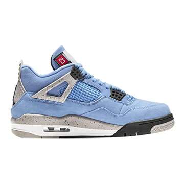 Jordan Mens Air 4 Retro CT8527 400 University Blue - Size 13