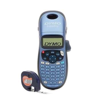 DYMO Label Maker LetraTag 100H Handheld Label Maker, Easy-to-Use, 13 Character LCD Screen, Great for Home & Office Organization