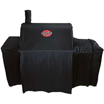 Durable Char-Griller Grill Cover - Waterproof & Extendable