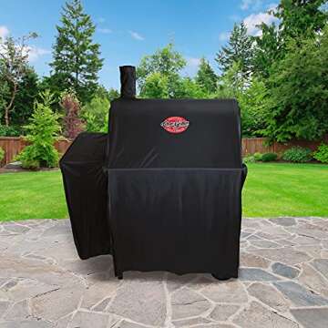 Durable Char-Griller Grill Cover - Waterproof & Extendable