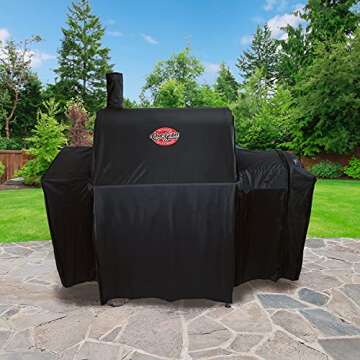 Durable Char-Griller Grill Cover - Waterproof & Extendable