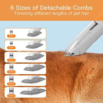 Powerful AIRROBO Dog Grooming Vacuum with Tools