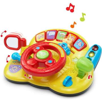 VTech Turn and Learn Driver - Interactive Toy for Toddlers