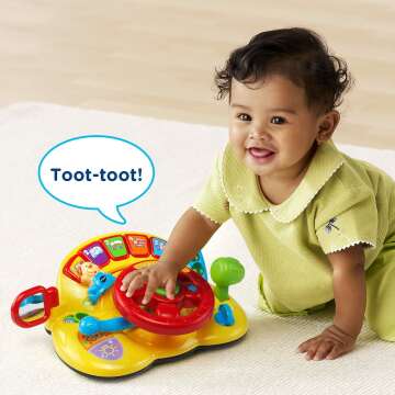 VTech Turn and Learn Driver - Interactive Toy for Toddlers