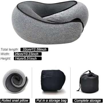 YOECO Travel Neck Pillow 2024 – Comfort for Travelers